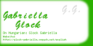 gabriella glock business card